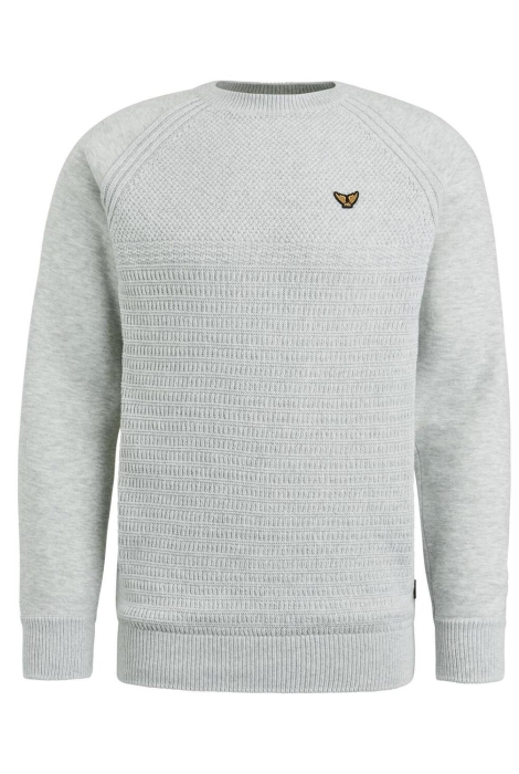 PME legend r-neck knit sweat combination