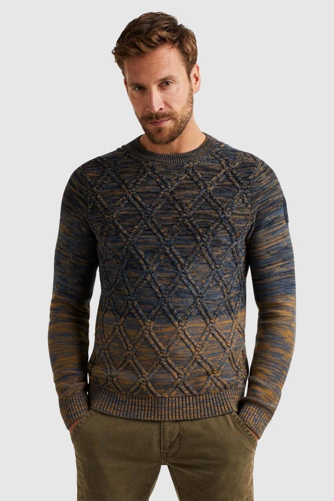 PULLOVER IN MOULINE YARN PKW2309329 5448