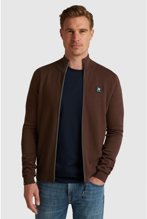 Vanguard zip jacket cotton modal