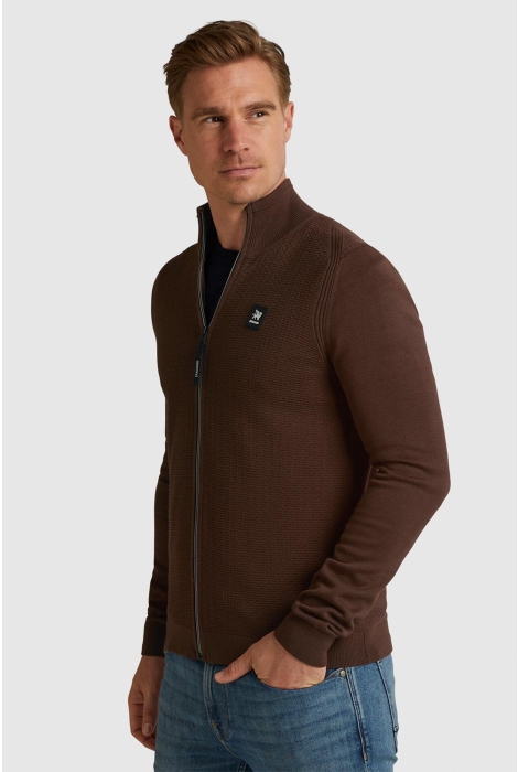 Vanguard zip jacket cotton modal