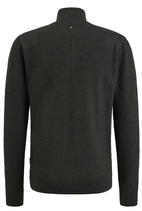 PME legend half zip collar cotton knit