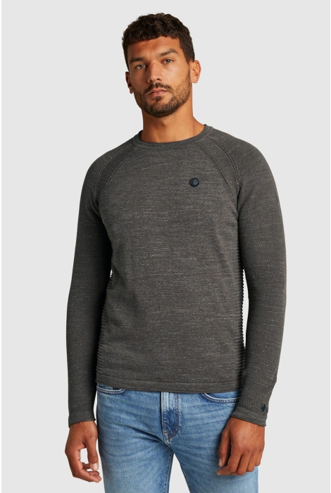 Cast Iron crewneck cotton heather plated cre