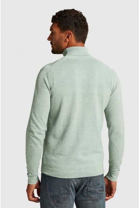 Cast Iron turtleneck cotton heather plated