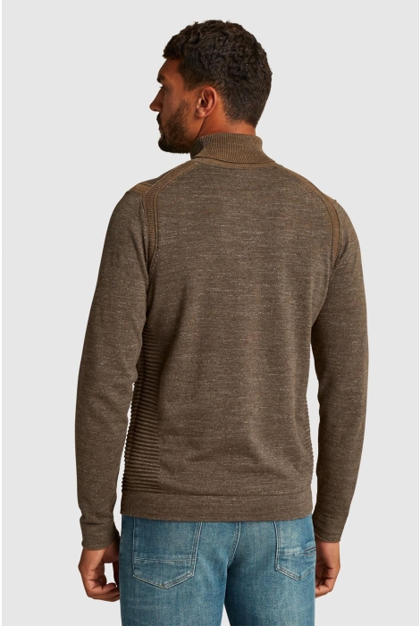 Cast Iron turtleneck cotton heather plated