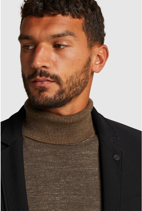 Cast Iron turtleneck cotton heather plated