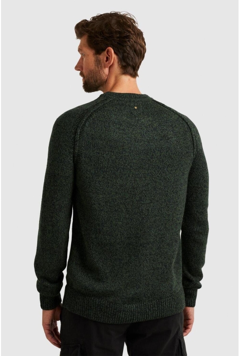 PME legend r-neck heavy knit mixed yarn knit