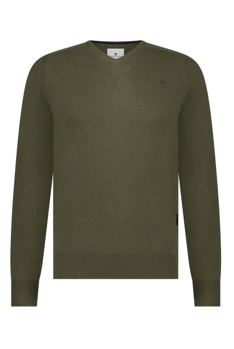 State of Art pullover v-neck plai