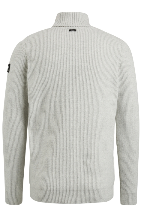 Vanguard roll neck cotton blend stretch