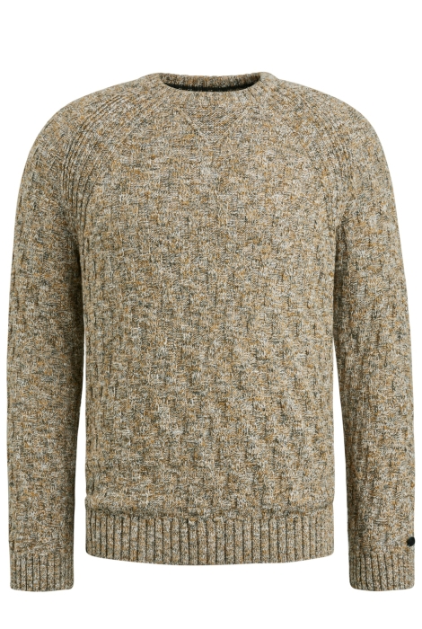 Cast Iron crewneck cotton mouline crewneck