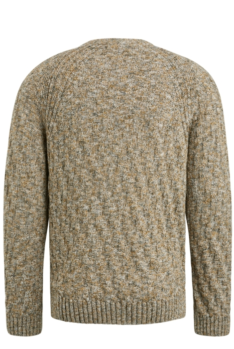 Cast Iron crewneck cotton mouline crewneck