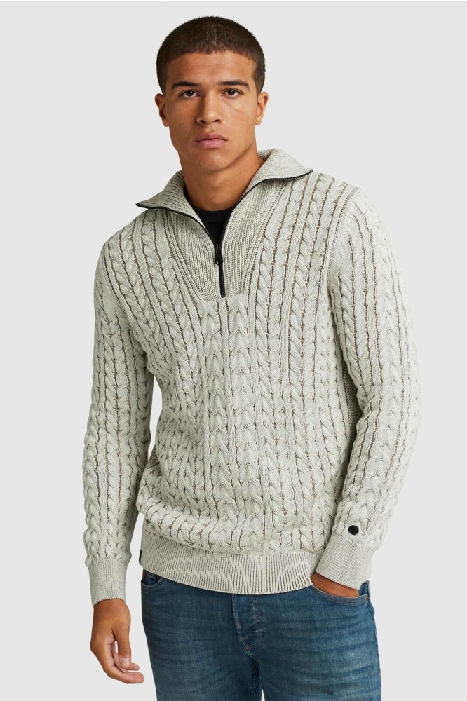 PULLOVER WITH CABLE PATTERN CKW2310375 7014