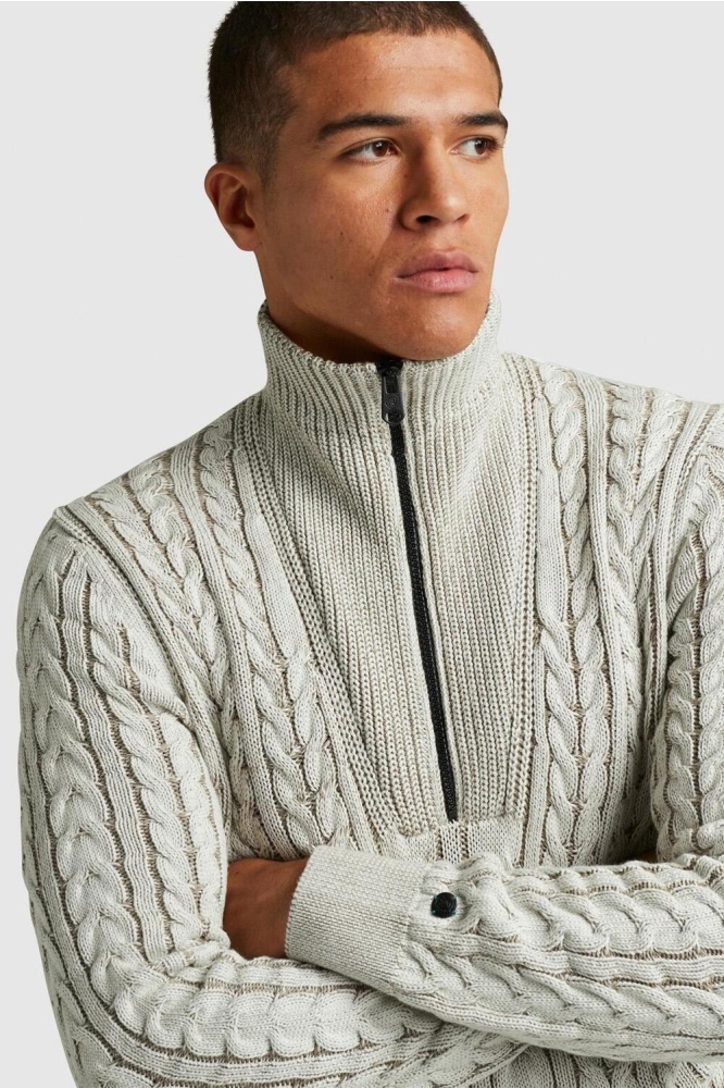 PULLOVER WITH CABLE PATTERN CKW2310375 7014