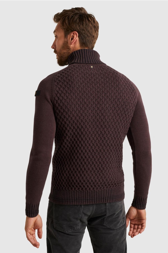 TURTLENECK PULLOVER WITH TEXTURE PKW2310302 8200