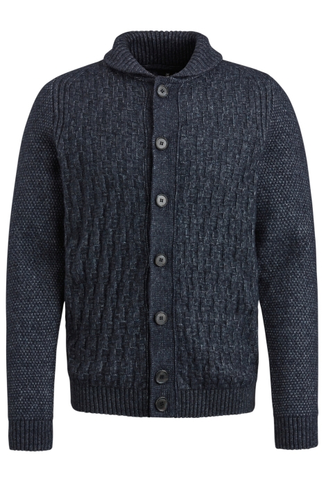 Vanguard button jacket wool blend