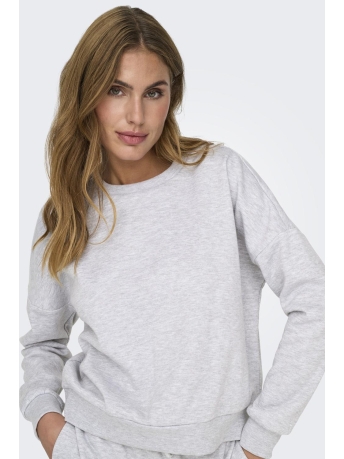 Only Trui ONLFAVE L/S O-NECK SWT 15321400 Light Grey Melange