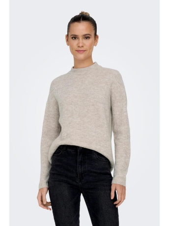 Only Trui ONLCAMILLA O-NECK L/S PULLOVER NOOS 15277080 Pumice Stone