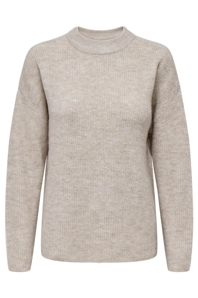 ONLCAMILLA O-NECK L/S PULLOVER NOOS 15277080 Pumice Stone