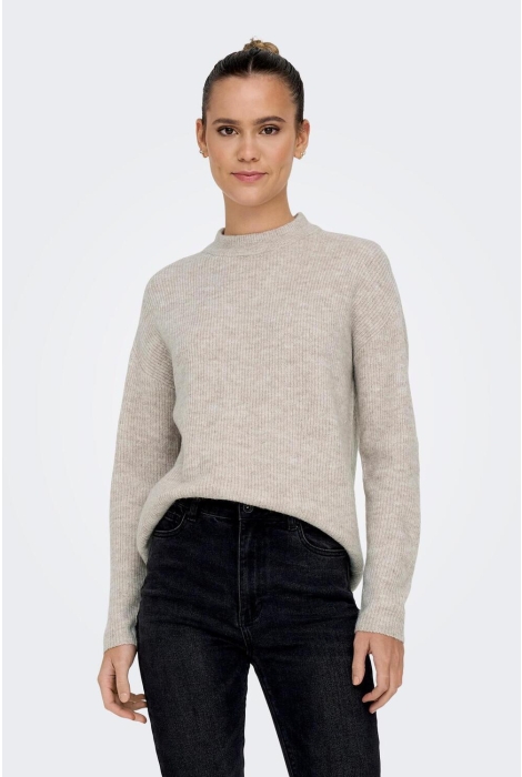 Only onlcamilla o-neck l/s pullover noos