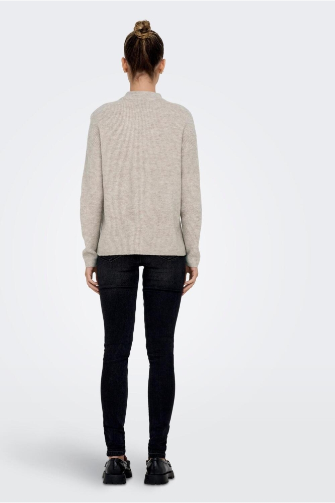 ONLCAMILLA O-NECK L/S PULLOVER NOOS 15277080 Pumice Stone