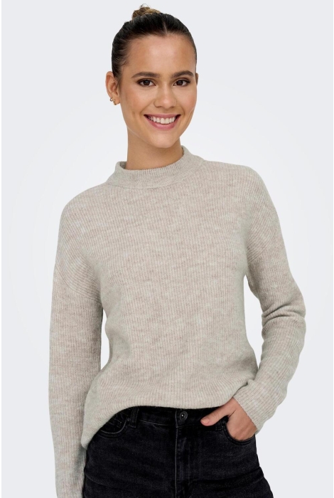 Only onlcamilla o-neck l/s pullover noos