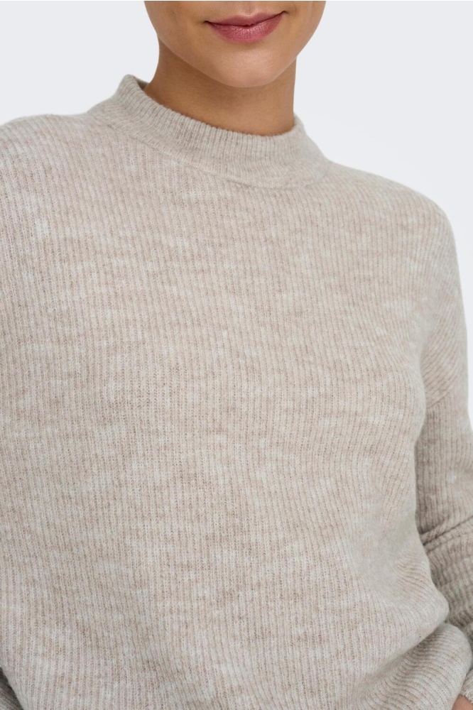 ONLCAMILLA O-NECK L/S PULLOVER NOOS 15277080 Pumice Stone