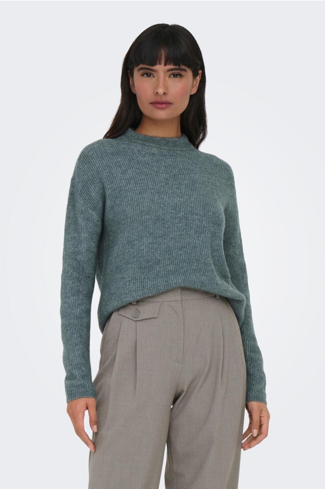 ONLCAMILLA O-NECK L/S PULLOVER NOOS 15277080 Balsam Green