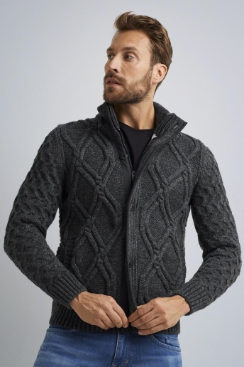 PME legend Vest CARDIGAN IN A WOOL BLEND PKC2310320 9160