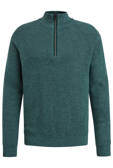 Vanguard half zip collar cotton mouline