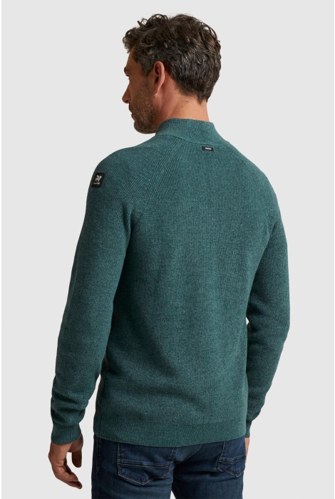 Vanguard half zip collar cotton mouline