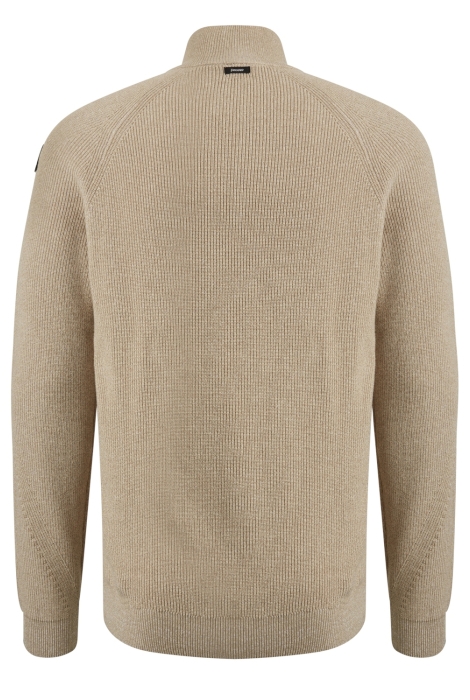 Vanguard half zip collar cotton mouline