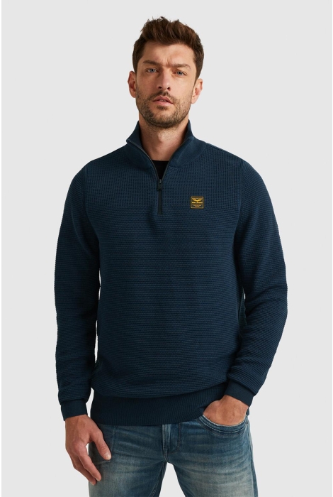 PME legend half zip collar cotton plated