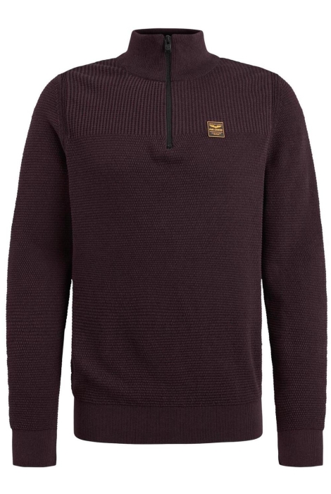 PME legend half zip collar cotton plated