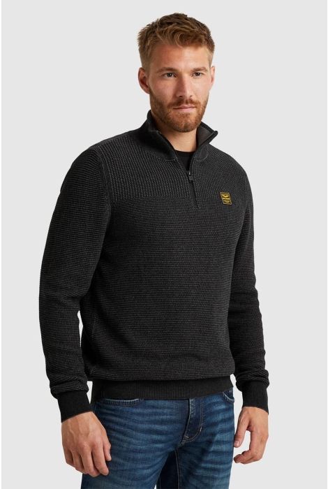 PME legend half zip collar cotton plated