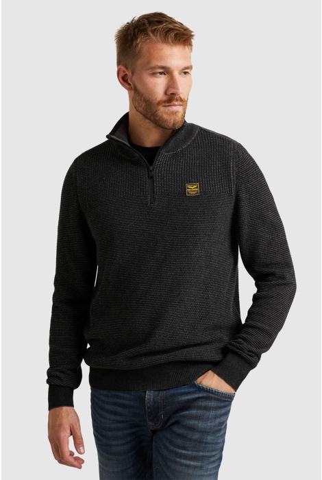 PME legend half zip collar cotton plated