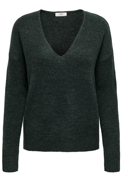 Jacqueline de Yong jdyelanora l/s v-neck pullo. knt no