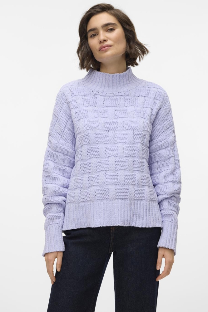 VMISA LS HIGHNECK PULLOVER BOO 10310839 Cosmic Sky