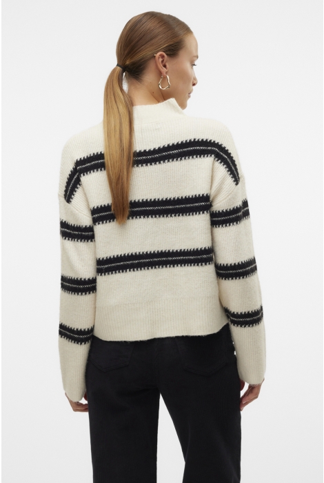 Vero Moda vmdazzle ls highneck pullover ga bo