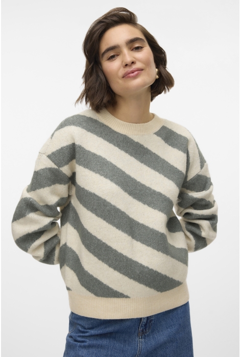 Vero Moda vmlara ls o-neck pullover ga boo re