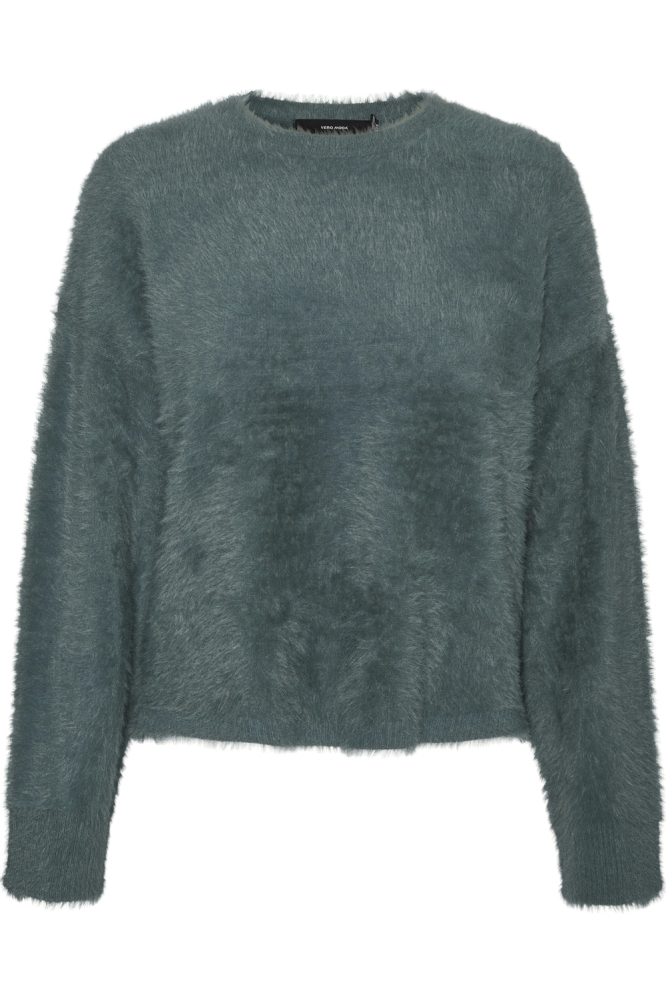 VMALINA LS O-NECK BOXY PULLOVER BOO 10311209 BALSAM GREEN