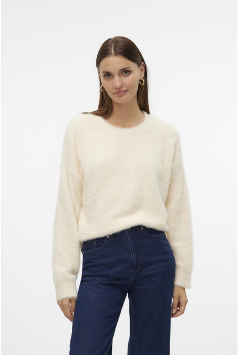 Vero Moda vmalina ls o-neck boxy pullover boo