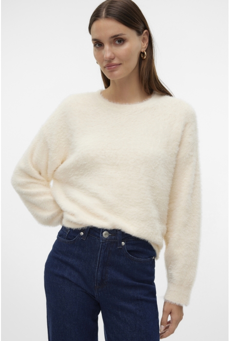 Vero Moda vmalina ls o-neck boxy pullover boo