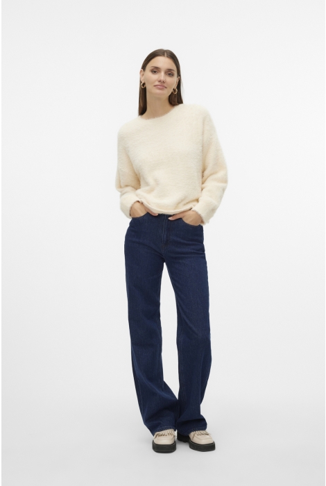 Vero Moda vmalina ls o-neck boxy pullover boo