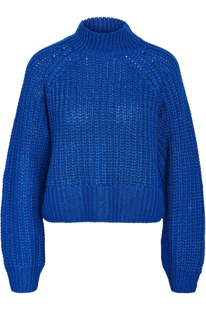 NMTESSA L/S HIGH NECK KNIT 27022274 Lapis Blue