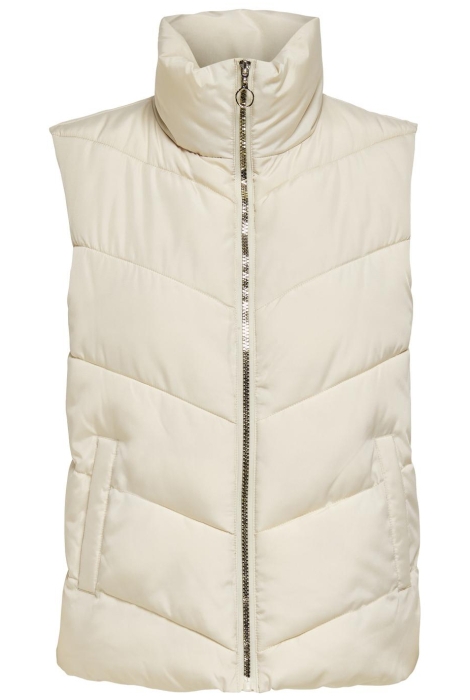 Jacqueline de Yong jdyfinno short padded waistcoat otw