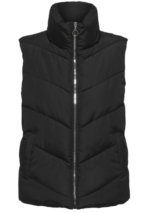 Jacqueline de Yong jdyfinno short padded waistcoat otw