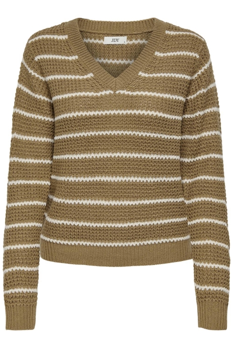 Jacqueline de Yong jdyellen l/s v-neck stripe pullover