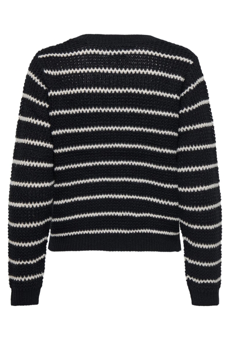 Jacqueline de Yong jdyellen l/s v-neck stripe pullover