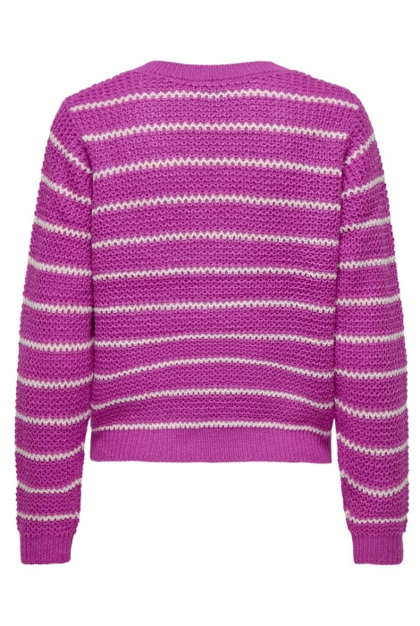 Jacqueline de Yong jdyellen l/s v-neck stripe pullover