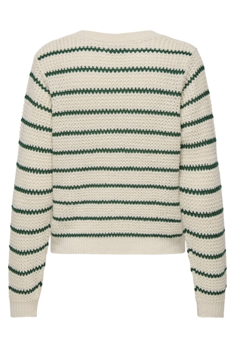 Jacqueline de Yong jdyellen l/s v-neck stripe pullover