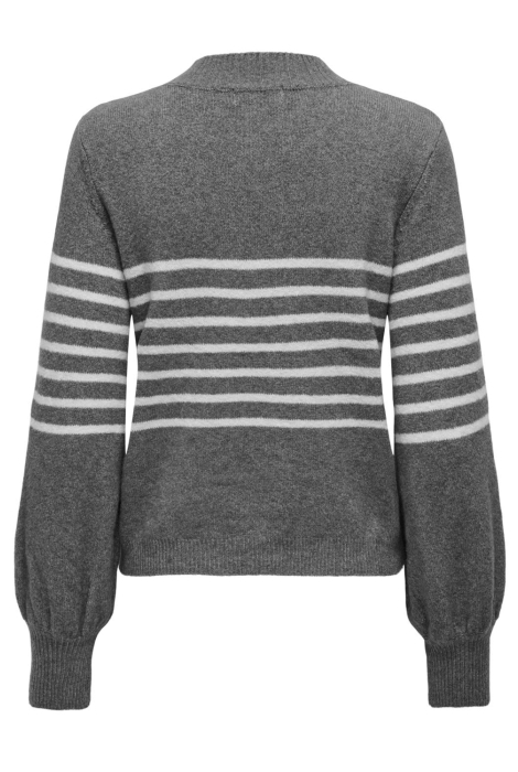 Jacqueline de Yong jdylayla l/s hn stripe pullover knt